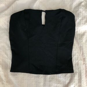 Sparkle and fade tube top